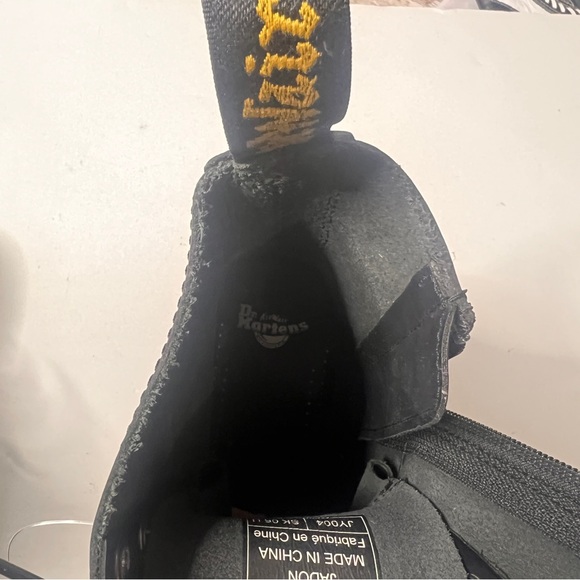 New Dr Martens jadon boots 7 black smooth leather platform - Picture 5 of 8